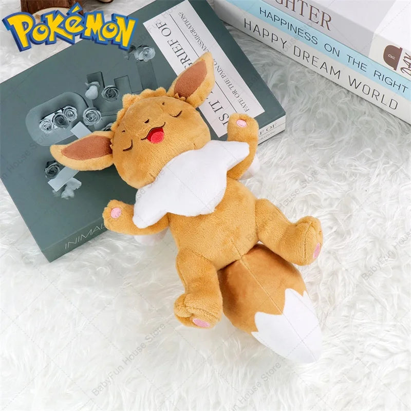 Sleeping Pokémon Plush – Gengar, Eevee & More