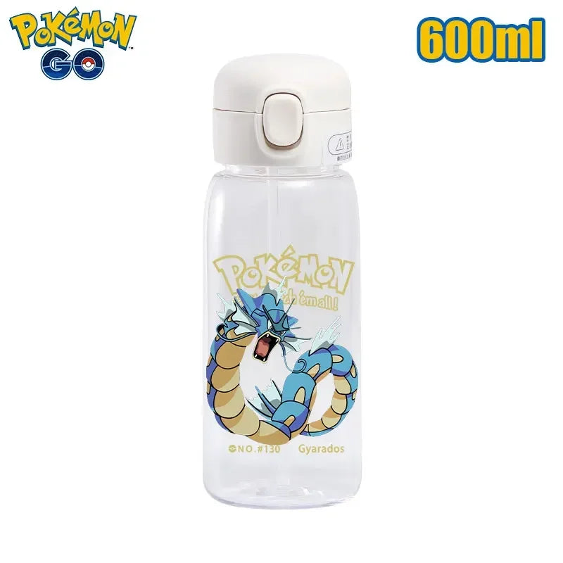 Pokémon Straw Water Bottle – 600 ml