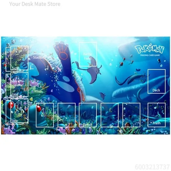 Kyogre & Pikachu Playmat