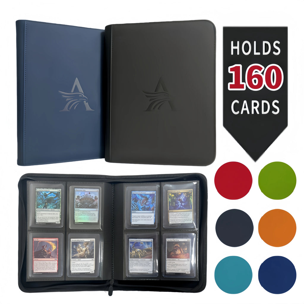 4-Pocket Toploader Binder – Holds 160