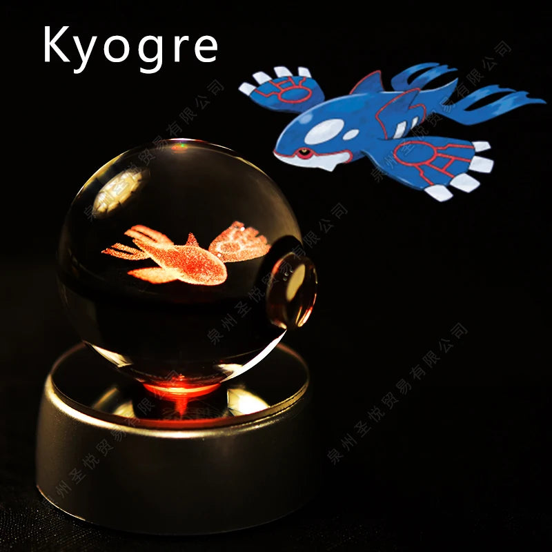 Pokémon 3D Crystal Ball Night Light