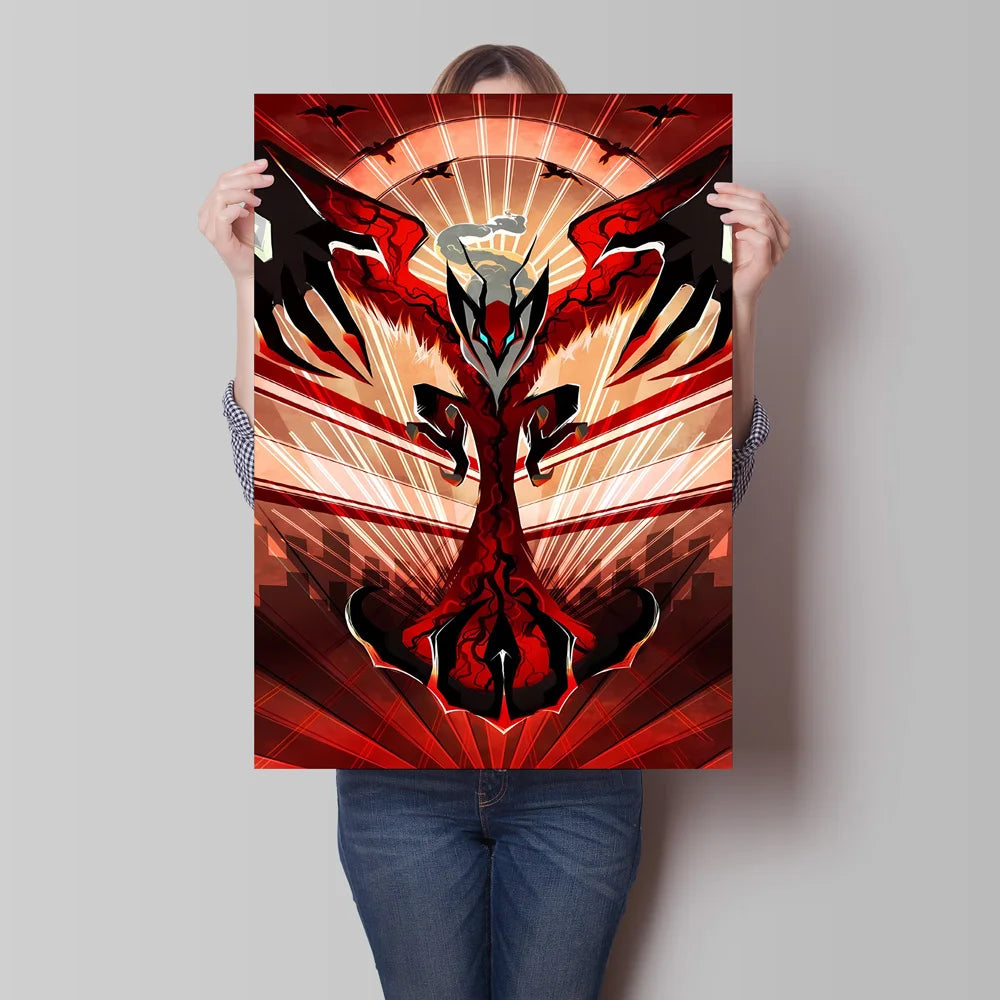 Arceus & Classic Pokémon Canvas Print – Unframed