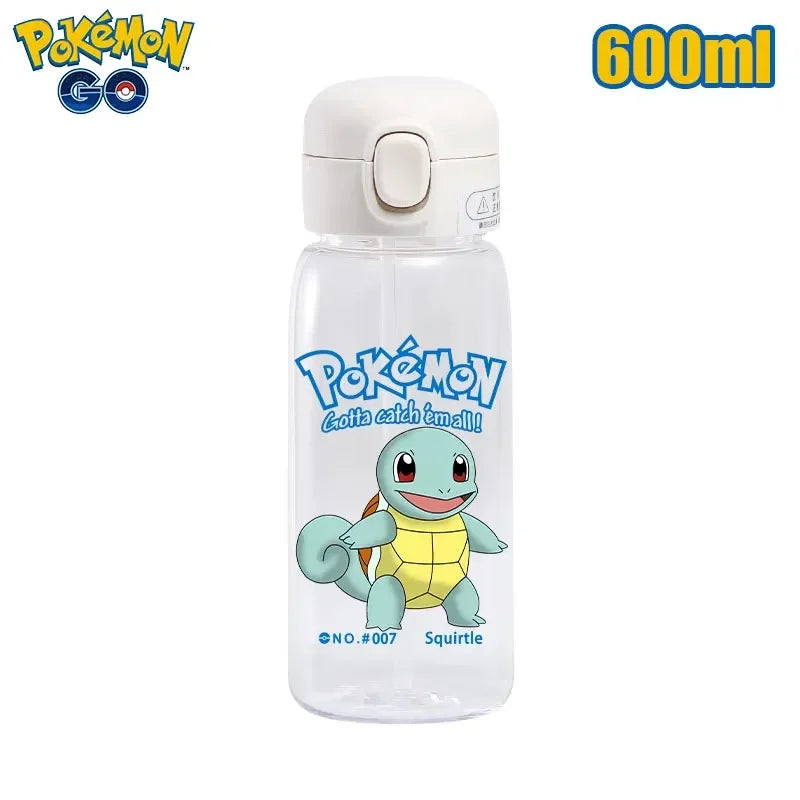 Pokémon Straw Water Bottle – 600 ml