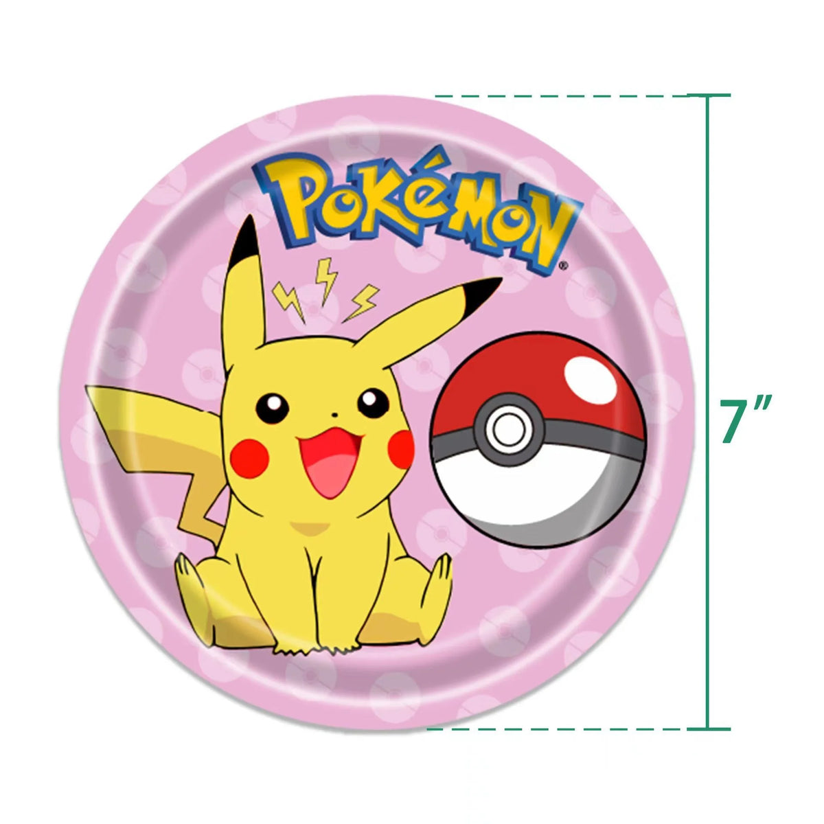 Pikachu Party Plates & Tablecloth