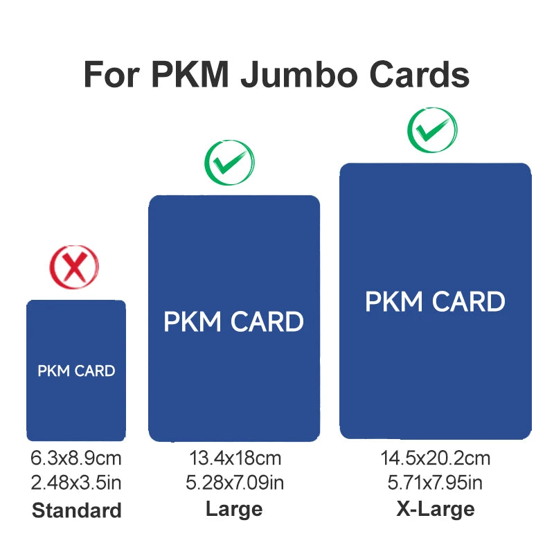 Jumbo Card Toploaders – 10 Pack