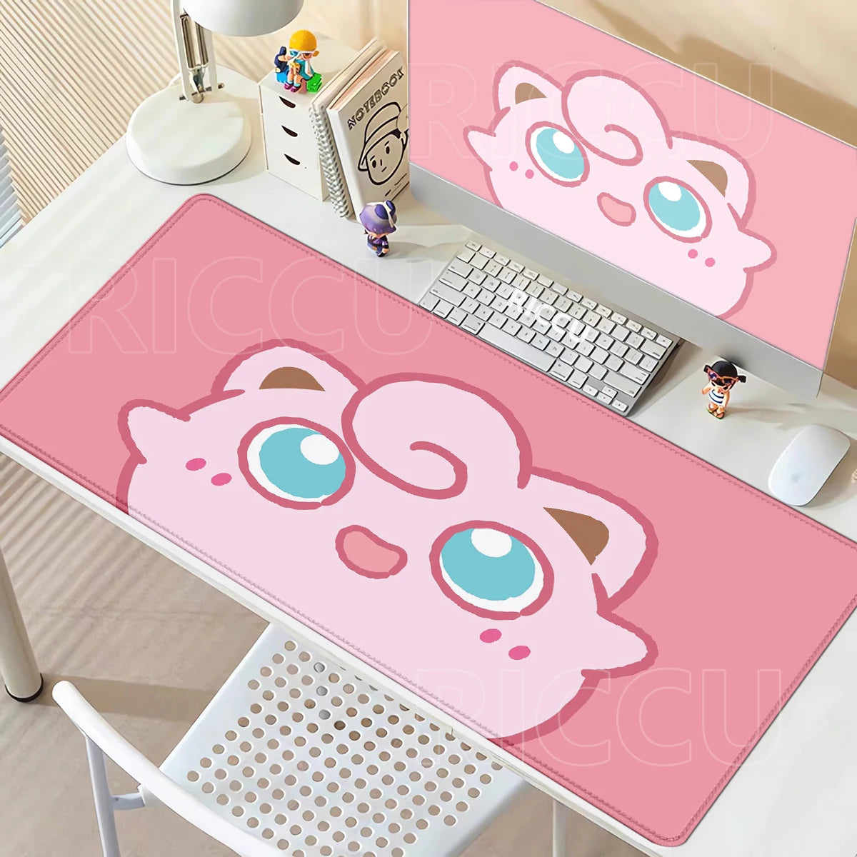 Clefairy & Jigglypuff Desk Mat