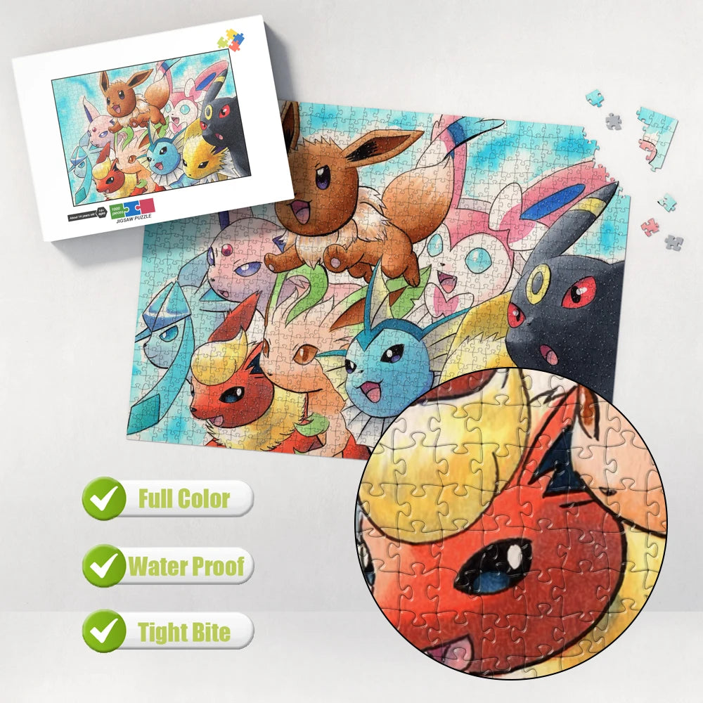 Pokémon Jigsaw Puzzle – 108 to 1500 Pieces