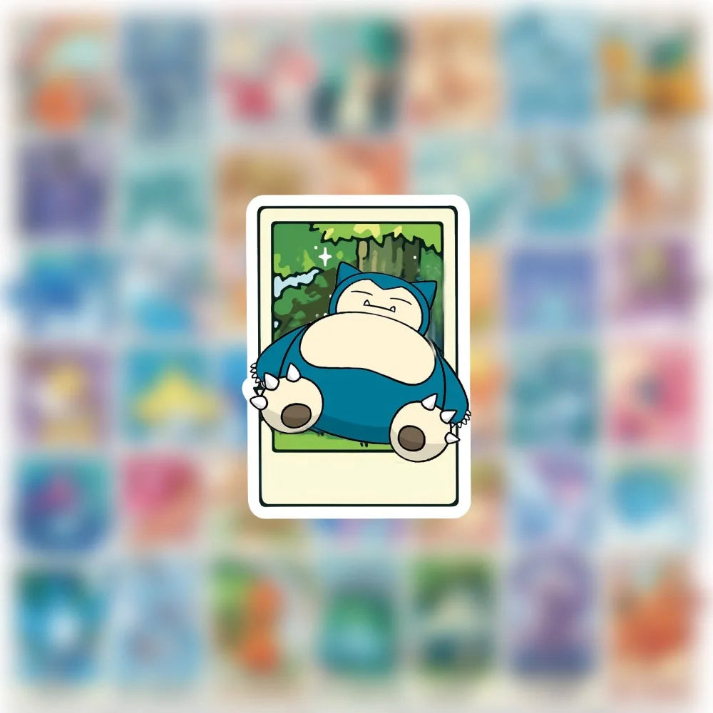 Pokémon Tarot Card Stickers – 50 Pack