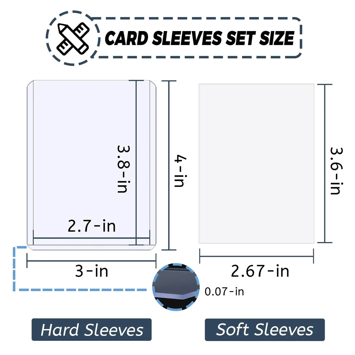 Toploaders & Soft Sleeves Bundle