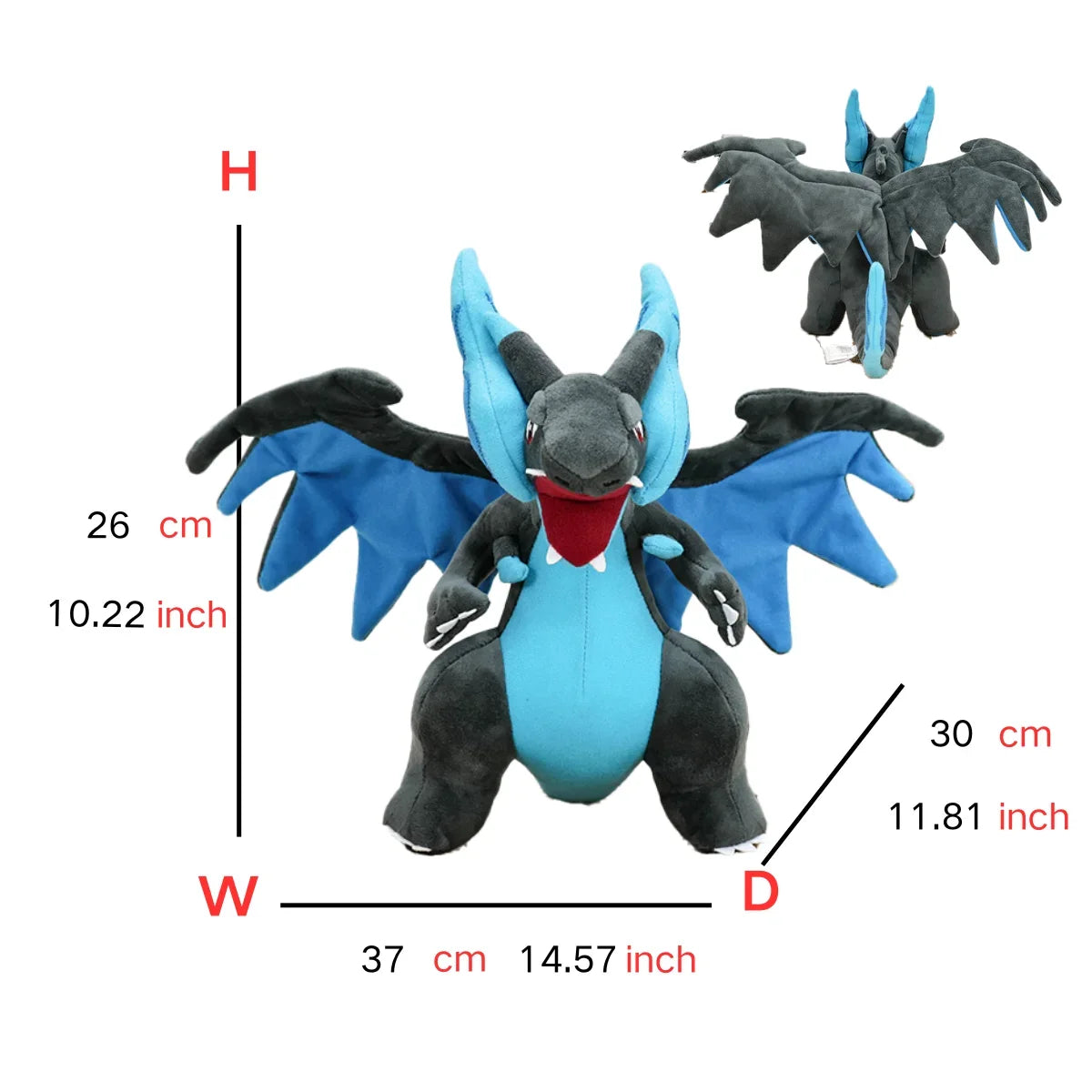 Dragon & Legend Plush – Mega Charizard, Rayquaza & More