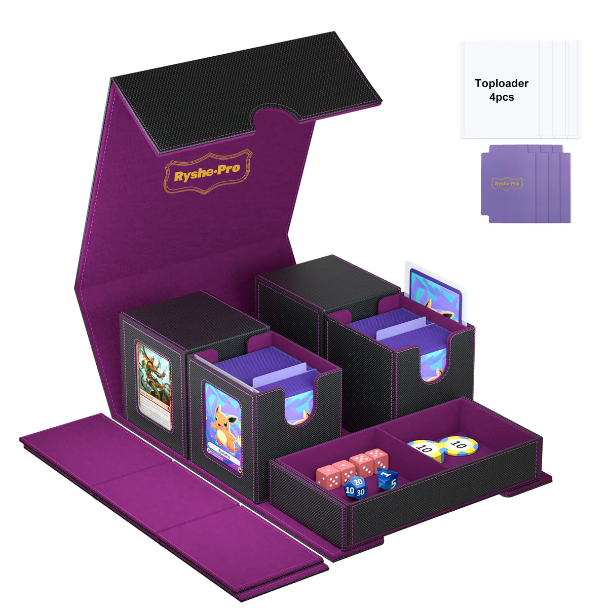 5-in-1 Deck Box with Dividers