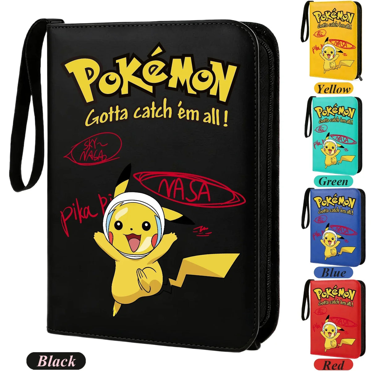 4-Pocket Zip Card Binder – 400 Cards