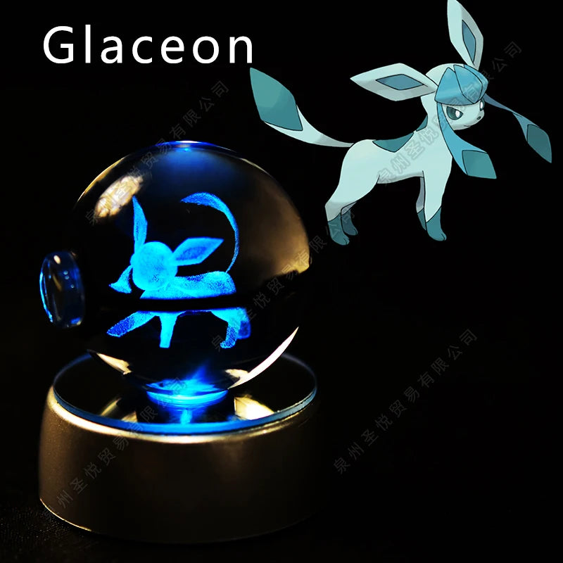 Pokémon 3D Crystal Ball Night Light