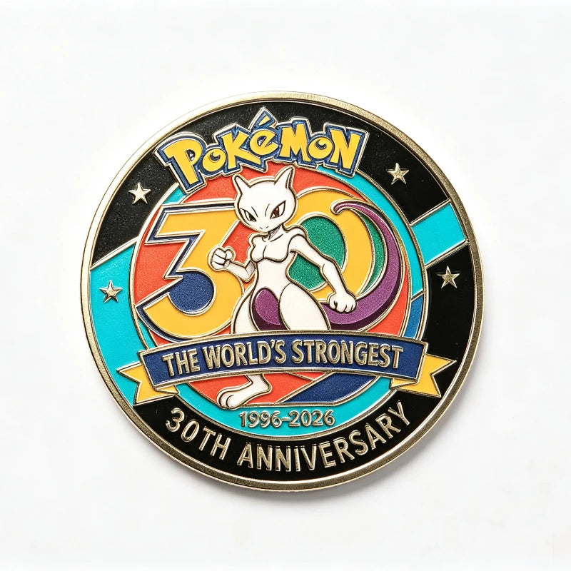 30th Anniversary Metal Medallions
