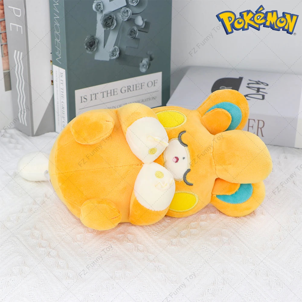Sleeping Pokémon Plush – Pawmi, Lucario & More