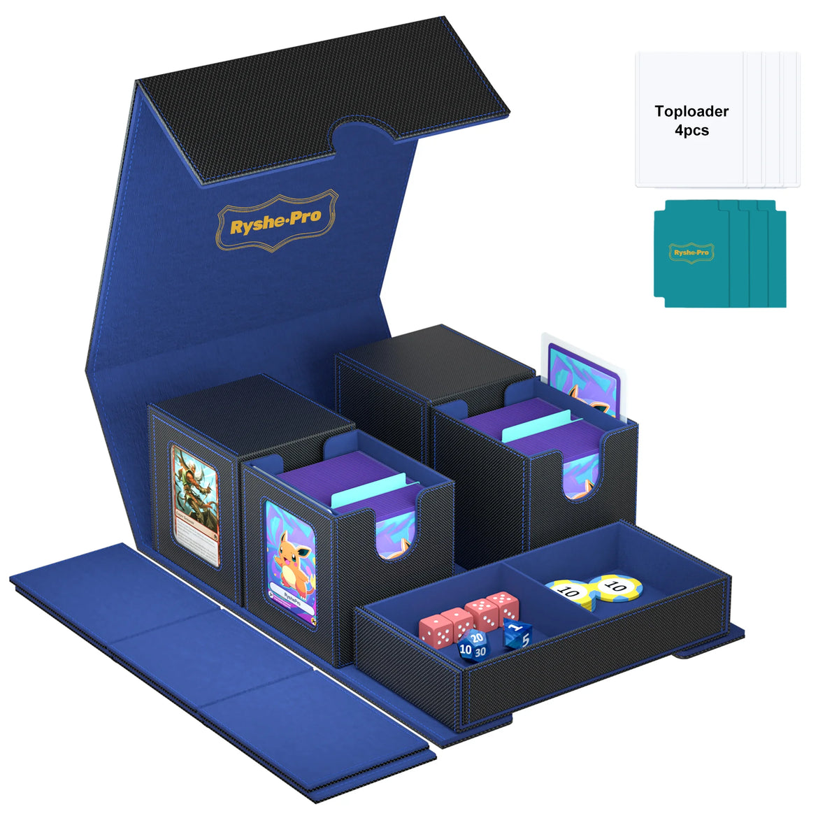 5-in-1 Deck Box with Dividers