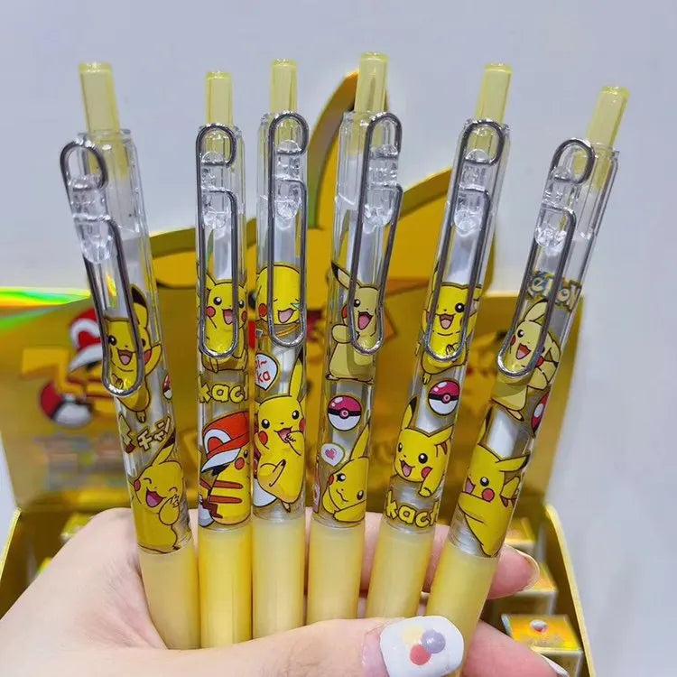 Pikachu Gel Pen Blind Box – 6 Pack
