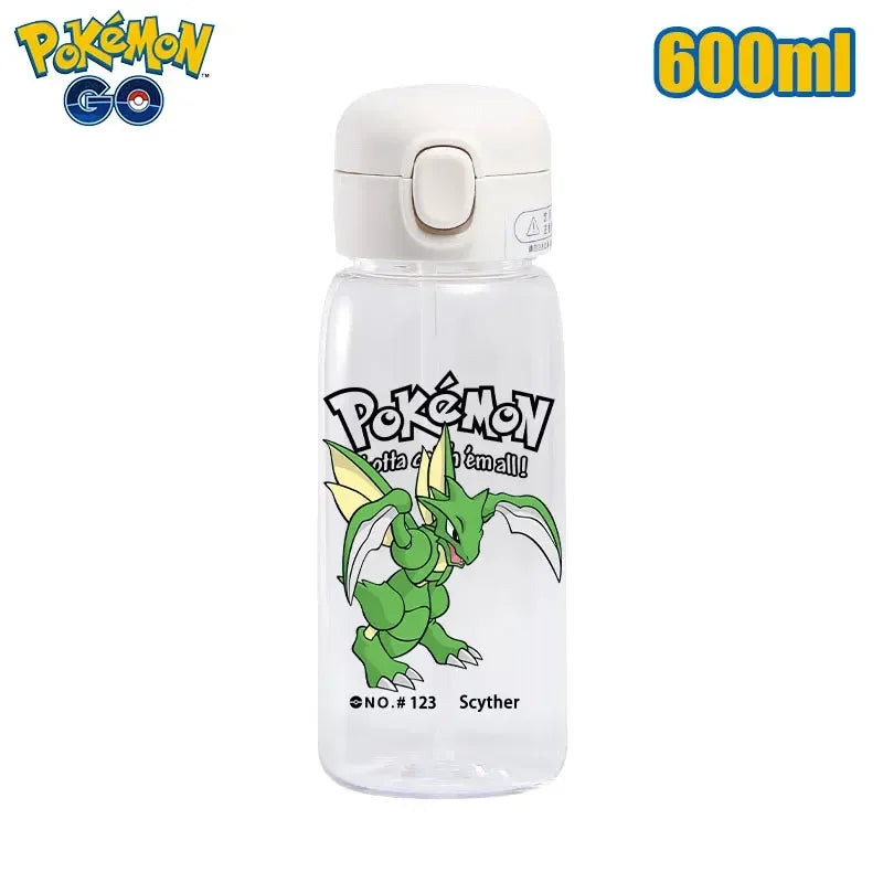 Pokémon Straw Water Bottle – 600 ml