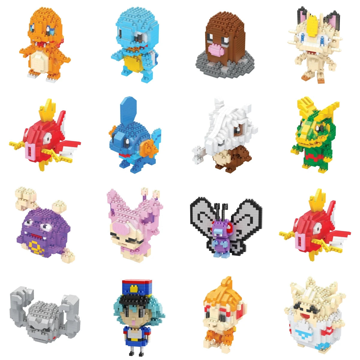 Pokémon Mini Blocks – 142 Options
