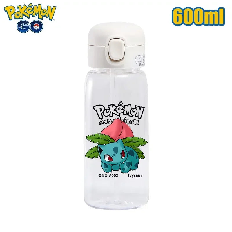 Pokémon Straw Water Bottle – 600 ml