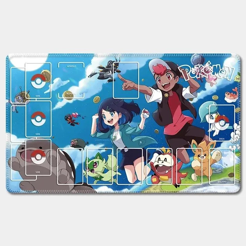 Iono & Kanto Starters Playmat – 15 Designs
