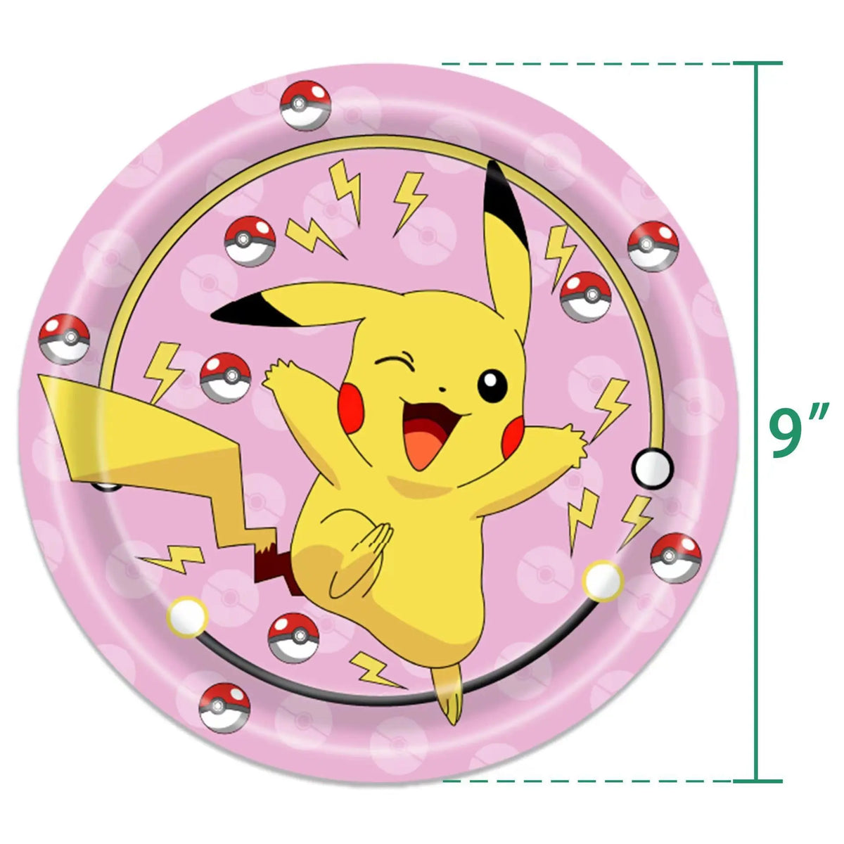 Pikachu Party Plates & Tablecloth