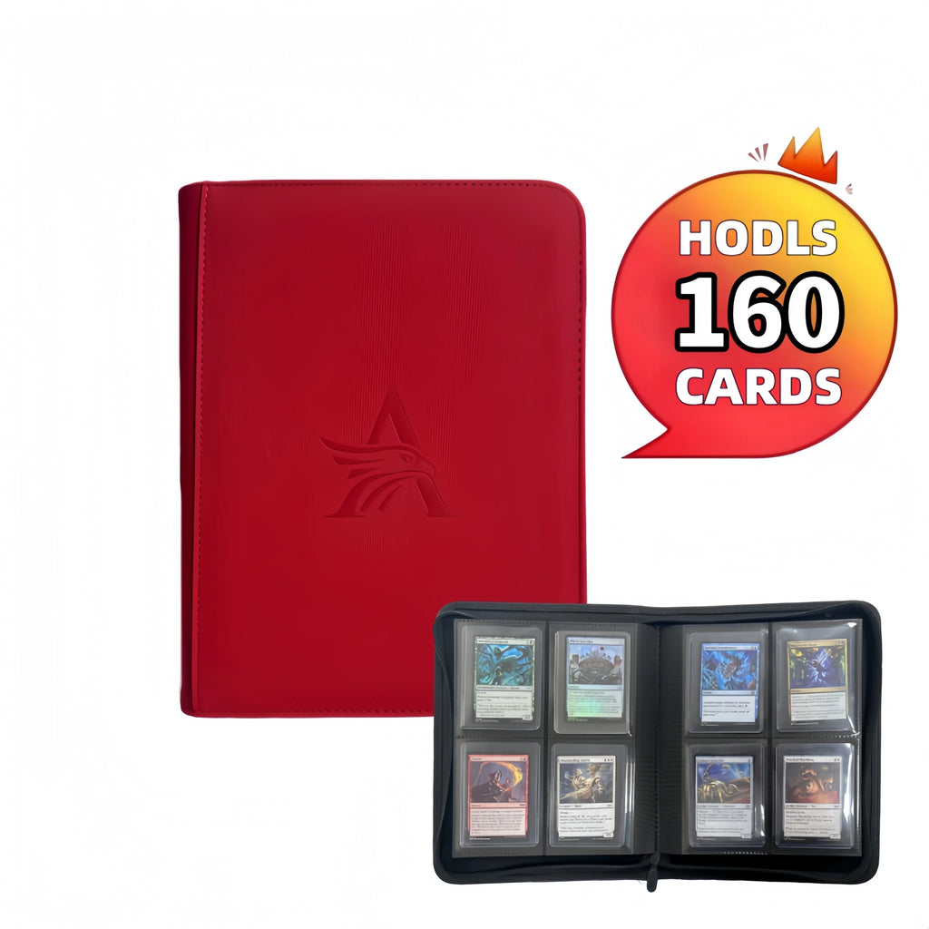 4-Pocket Toploader Binder – Holds 160