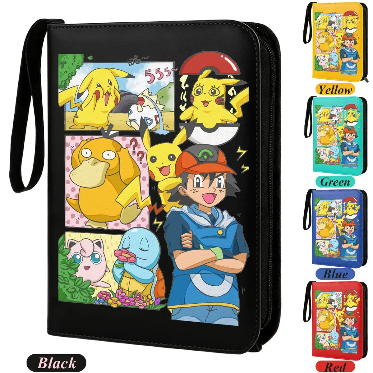 4-Pocket Zip Card Binder – 400 Cards