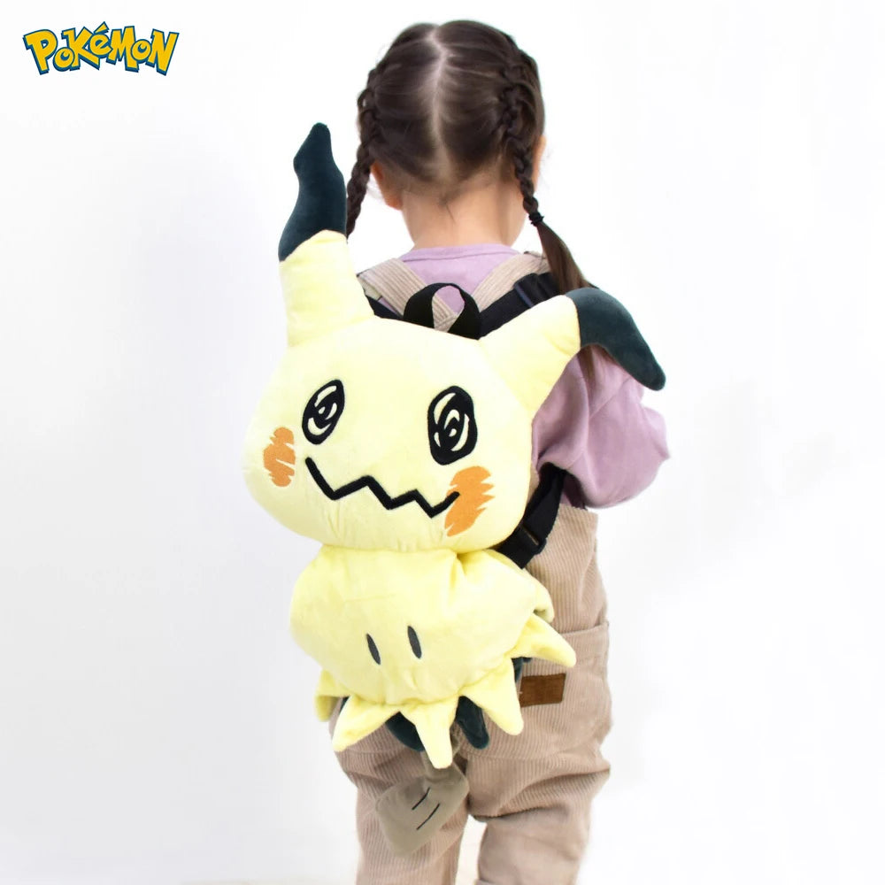 Pokémon Plush Backpack – Eevee, Mew, Snorlax & More