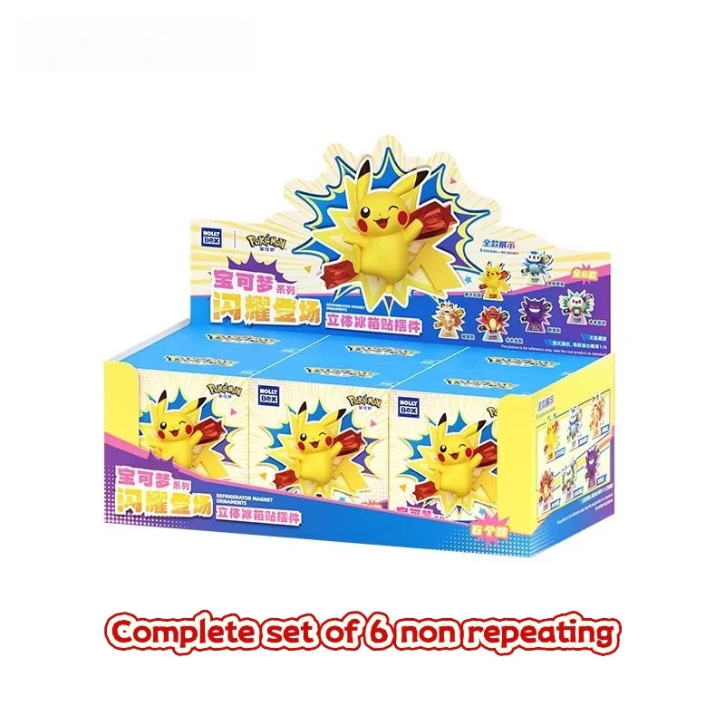 Pokémon 3D Fridge Magnets – Piplup, Gengar & More