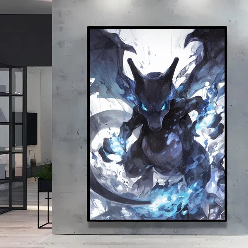 Classic Pokémon Canvas Print – Unframed