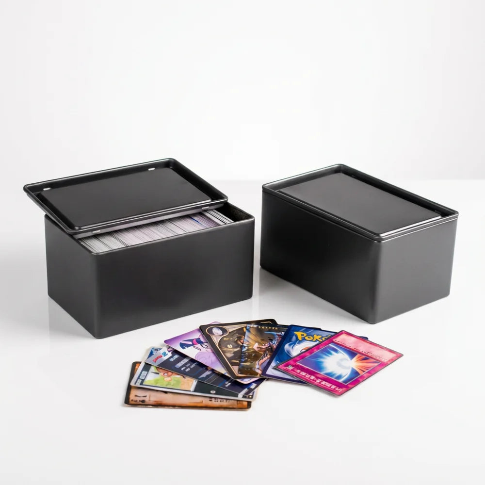 Matte Black Card Tin