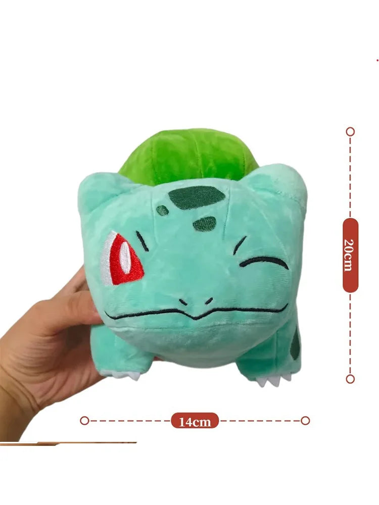 Classic Plush – Pikachu, Charmander & Eevee, 8 in