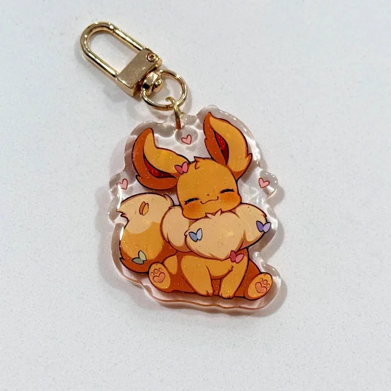 Extended Art Card Case Keychain – 40 Designs