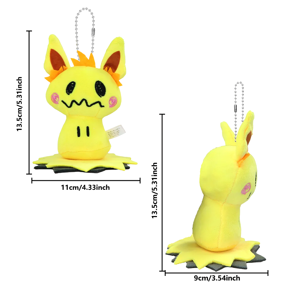 Eeveelution Mini Plush Keychain – 6 cm