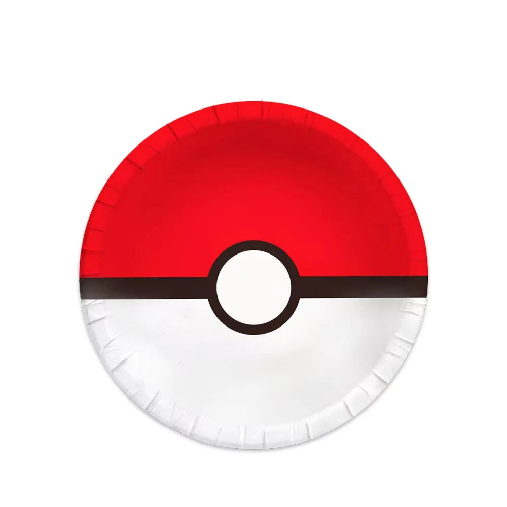 Pikachu Party Plates & Tablecloth