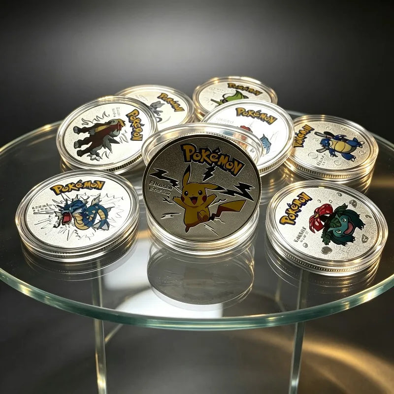 Gold-Plated Pokémon Collector Coins