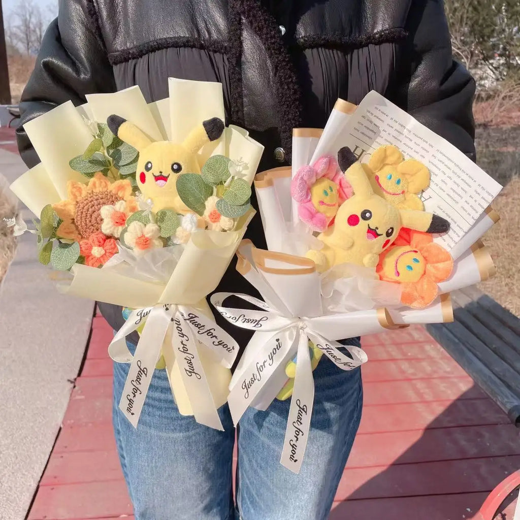 Pikachu Sunflower Plush Bouquet