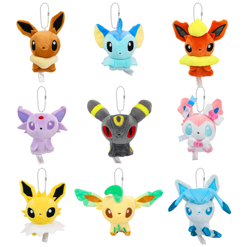 Eeveelution Plush Keychain – 9 Styles