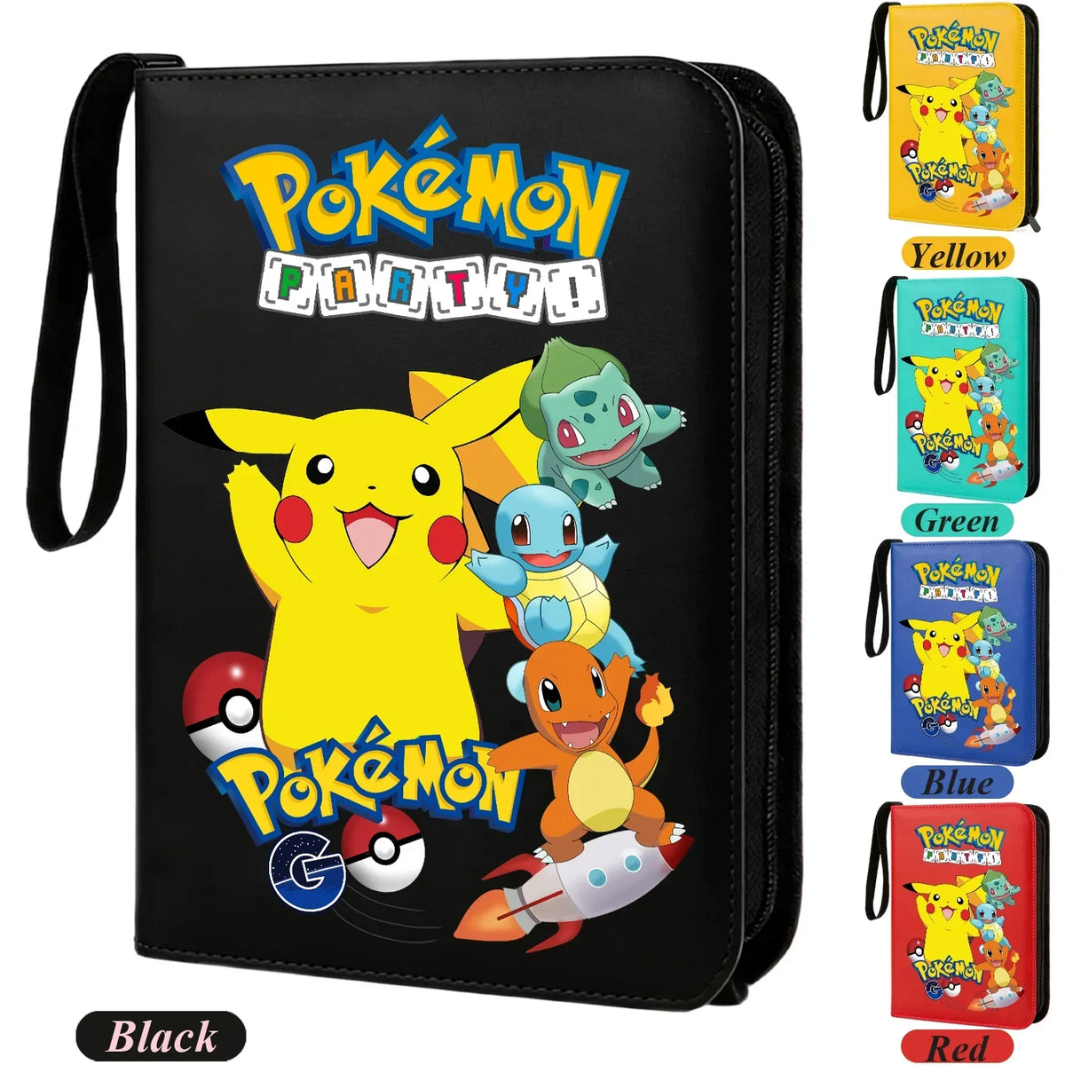4-Pocket Zip Card Binder – 400 Cards