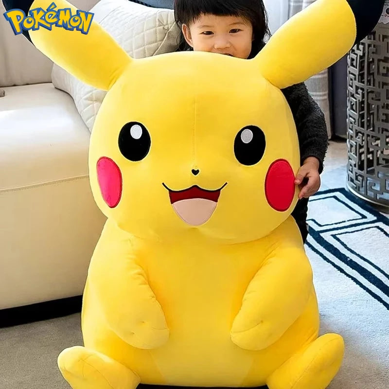 Smiling Pikachu Plush – 30 to 60 cm