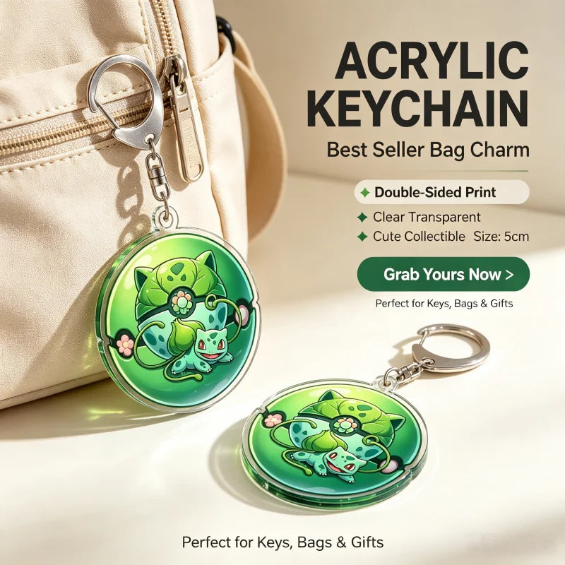 Pokémon Acrylic Keychain – Mimikyu, Umbreon & More