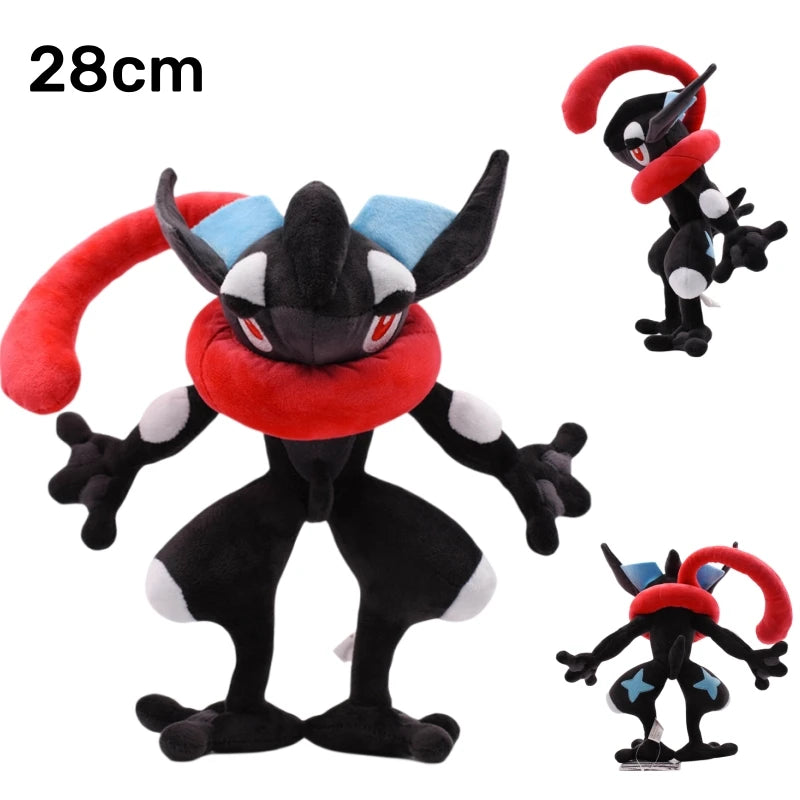 Shiny Black Pokémon Plush – 26 Styles