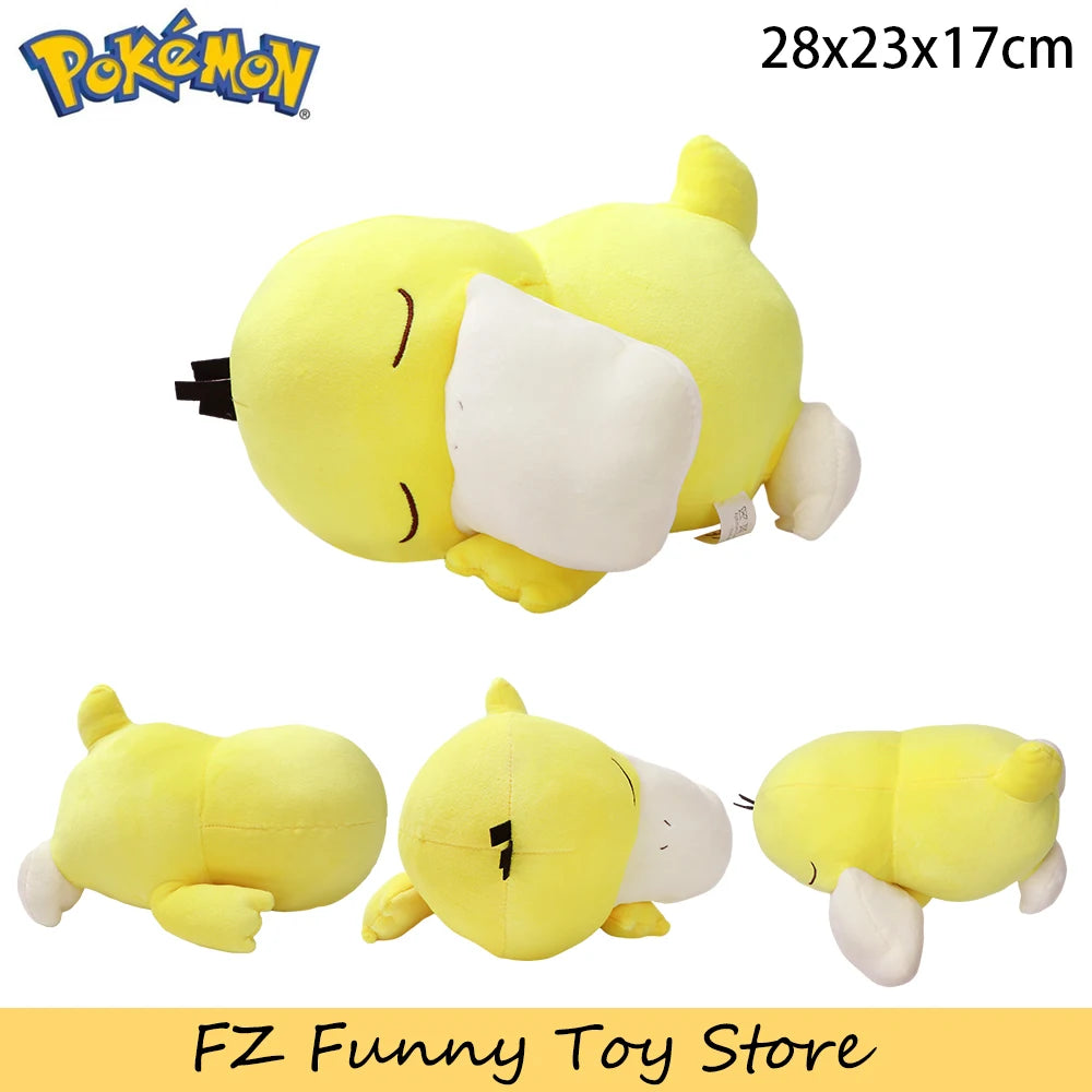Sleeping Pokémon Plush – Pawmi, Lucario & More