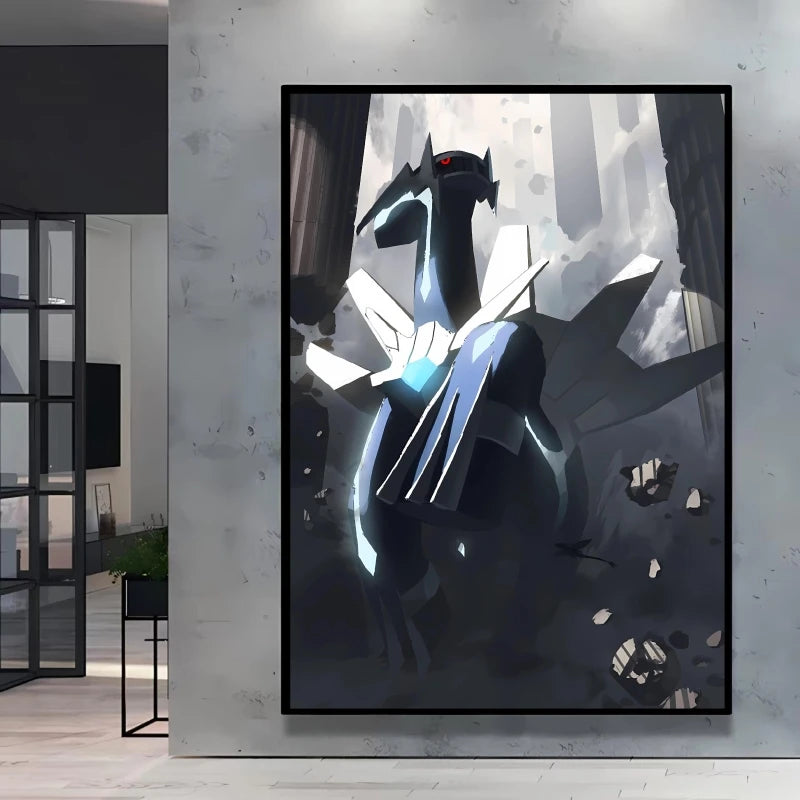 Arceus & Classic Pokémon Canvas Print – Unframed