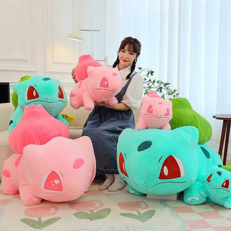 Bulbasaur Plush Pillow – 30 to 60 cm