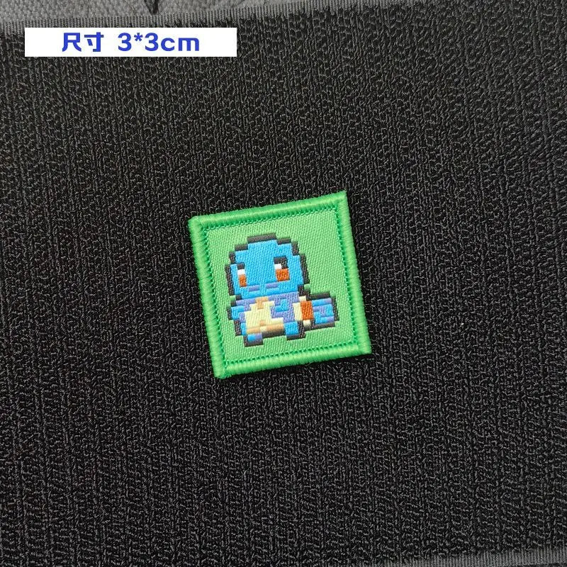 Pixel Starter Embroidered Patches – 5 Pack