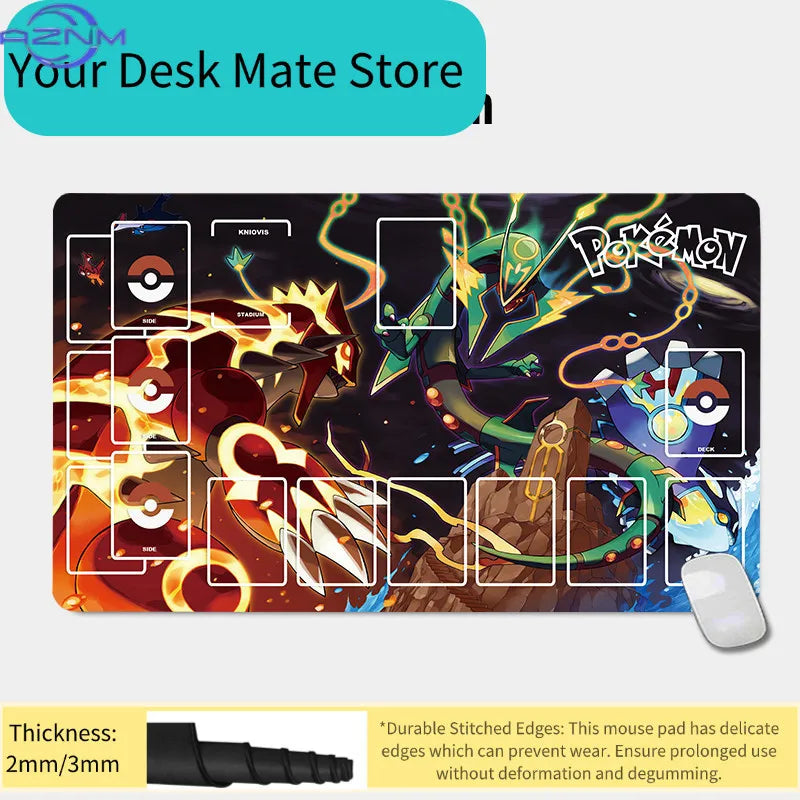 Charizard vs Mega Charizard X Playmat