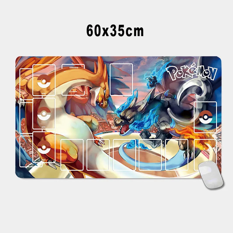 Charizard vs Mega Charizard X Playmat