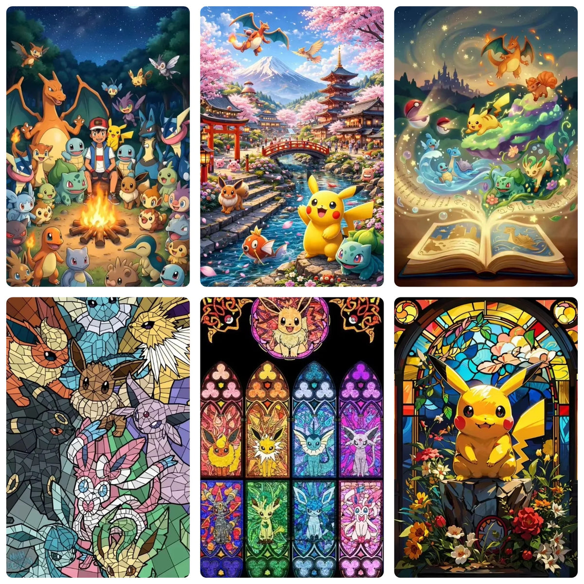 Pokémon Jigsaw Puzzle – 500 to 2000 Pieces